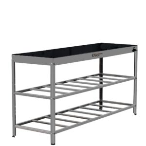Pista Mesa Quente Aquecida 185cm Vidro Inox Manter Quente